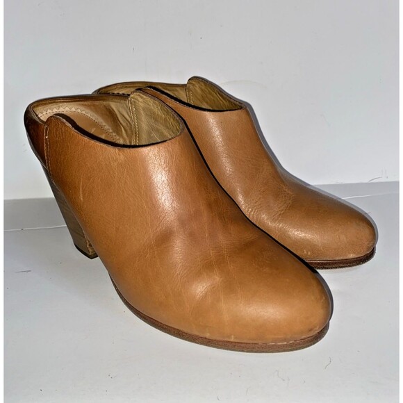 RAG & BONE Sable Enid Leather Mule Size 8 OR 38 1/2 Very Gently Pre-Owned - Picture 1 of 10